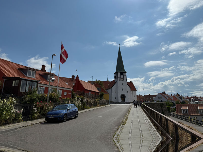 Rønne - port na Bornholmie