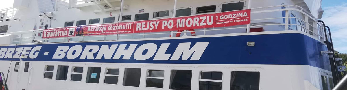 Bilety na prom Kołobrzeg Bornholm