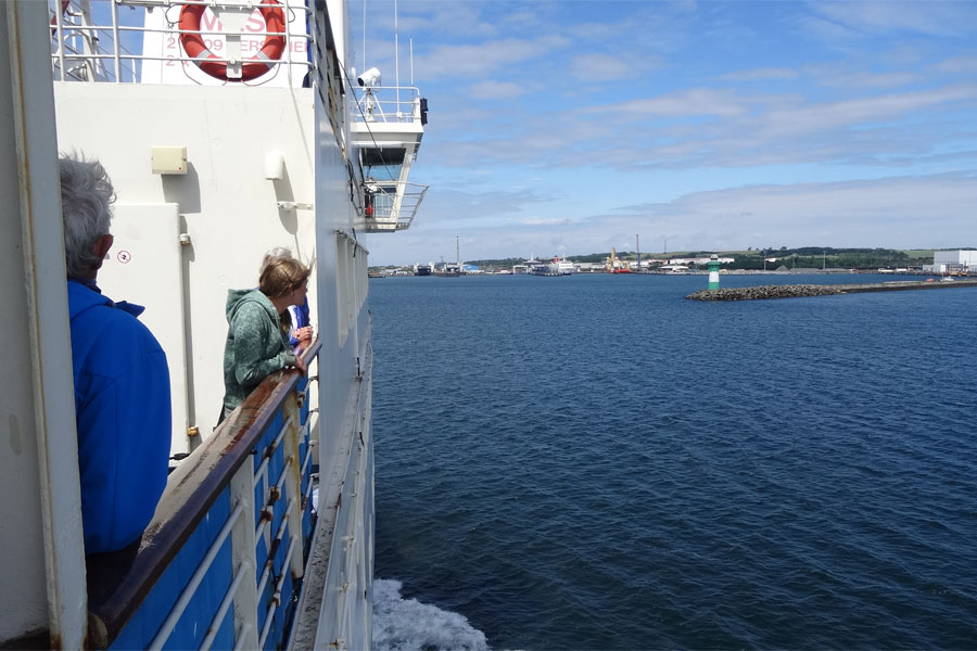 Na pokładzie promu z Sassnitz